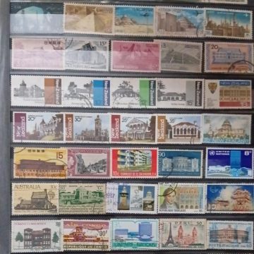 Foreign Used Stamps ARCHITECTURE & BUILDING 45 Stamps