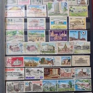 Foreign Used Stamps ARCHITECTURE & BUILDING 44 Stamps