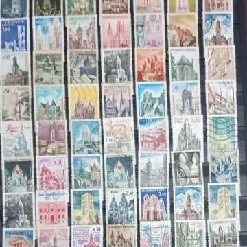 Foreign Used Stamps ARCHITECTURE & BUILDING 56 Stamps
