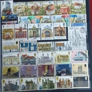 Foreign Used Stamps ARCHITECTURE & BUILDING 37 Stamps