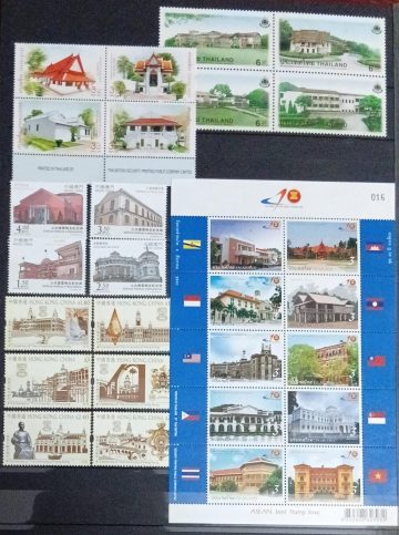 Foreign Mnh Stamps Architecture & Building 1 Miniature Sheet+18 Stamps