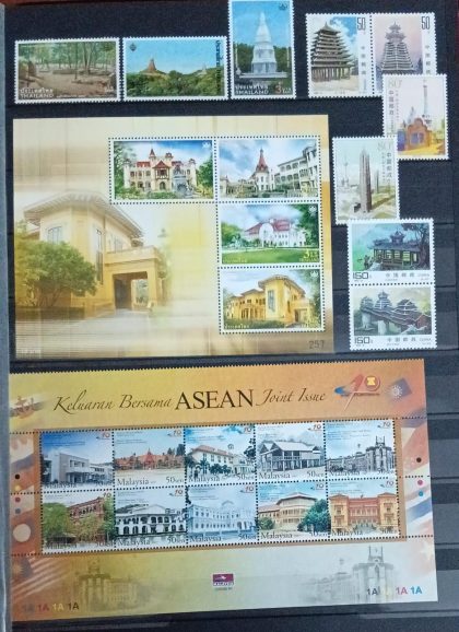 Foreign MNH Stamps ARCHITECTURE & BUILDING 2 Miniature Sheets+ 9 stamps