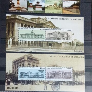 Foreign MNH Stamps ARCHITECTURE & BUILDING 2 Miniature Sheets +12 Stamps