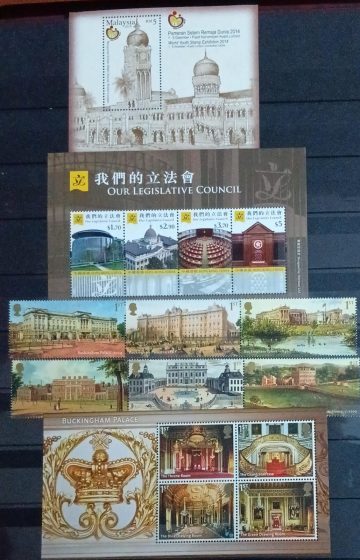 Foreign Mnh Stamps Architecture & Building 3 Miniature Sheets +6 Stamps
