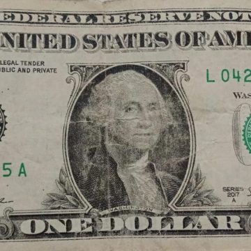 UNITED STATES OF AMERICA Currency 1 Dollar 2017 (Used)