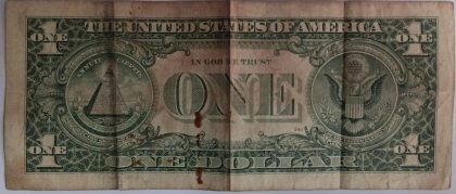 UNITED STATES OF AMERICA Currency 1 Dollar 1995 (Used) - Image 2