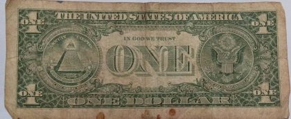 UNITED STATES OF AMERICA Currency 1 Dollar 2003 (Used) - Image 2