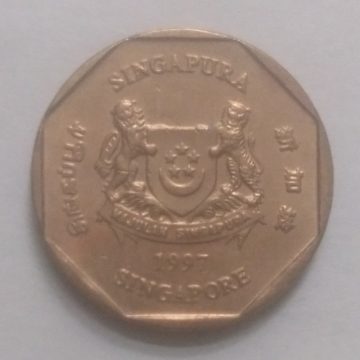 1$ 1997 Majulah Singapora/ Singapore (used)
