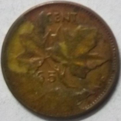 1 Cent Canada 1965 Elizabeth II D.G Regina (used) | Indian Postage Stamps | Indian Coins | Old Indian Currency | Rare Indian Coins | Numismatic Collection India