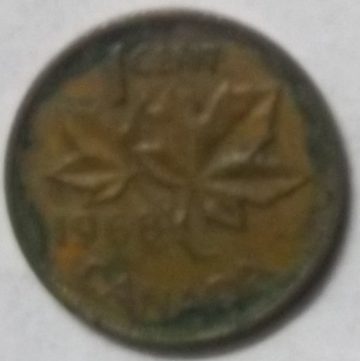 1 Cent Canada 1968 Elizabeth II D.G Regina (used)