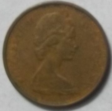 1 Cent Canada 1977 Elizabeth II D.G Regina (used)