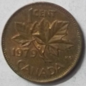 1 Cent Canada 1979 Elizabeth II D.G Regina (used)