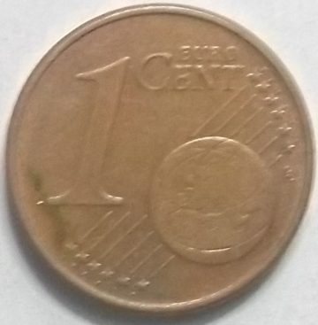 1 Cent EURO 2008_ (used)