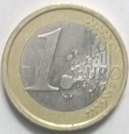 1 EURO 2002_Comme (used) | Indian Postage Stamps | Indian Coins | Old Indian Currency | Rare Indian Coins | Numismatic Collection India