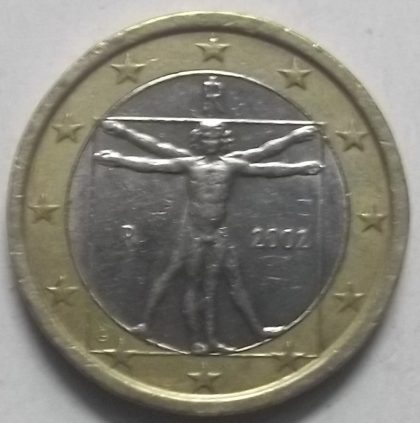 1 EURO 2002_Comme (used) | Indian Postage Stamps | Indian Coins | Old Indian Currency | Rare Indian Coins | Numismatic Collection India - Image 2