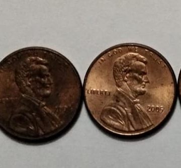 USA 1 CENT 2001-2008 (8 COINS)