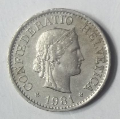 SWITZERLAND 10 Rappen1981 Confoederatio Helvetica (used) | Indian Postage Stamps | Indian Coins | Old Indian Currency | Rare Indian Coins | Numismatic Collection India