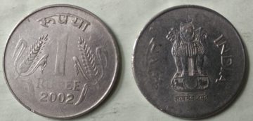 1 RUPEE-2002_Used_1 N0