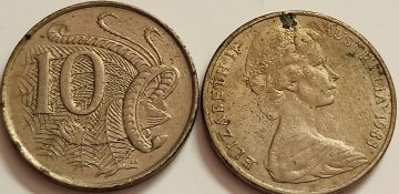 Australia 10 cent 1983(used)