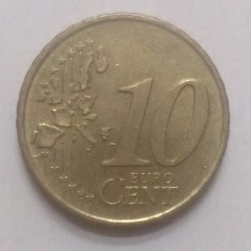 10 Cent EURO  2001_Beatrix Koningin Der Nederlander(used)