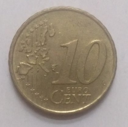 10 Cent EURO  2001_Beatrix Koningin Der Nederlanden(used) | Indian Postage Stamps | Indian Coins | Old Indian Currency | Rare Indian Coins | Numismatic Collection India