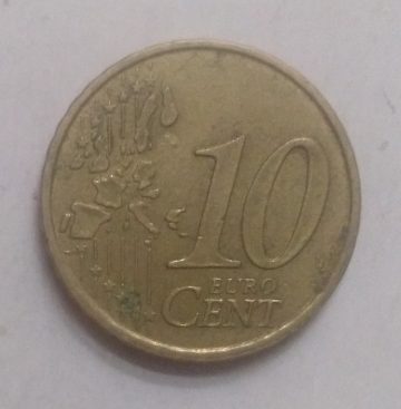 10 Cent EURO  2001_RF (used)