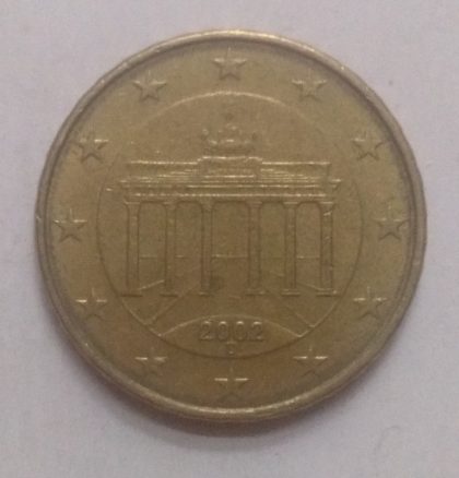 10 Cent EURO  2002_(used) | Indian Postage Stamps | Indian Coins | Old Indian Currency | Rare Indian Coins | Numismatic Collection India - Image 2