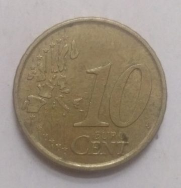 10 Cent EURO  2003_ESPANA Cervantes (used)