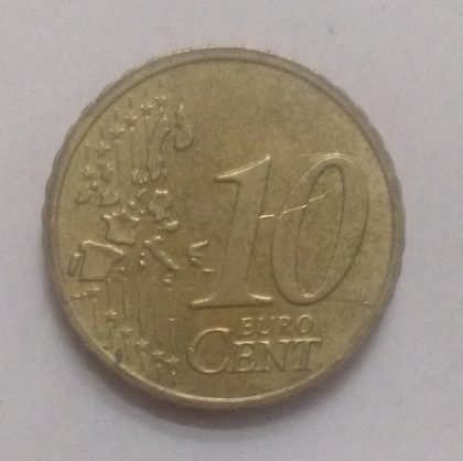 10 Cent EURO  2003_eire (used) | Indian Postage Stamps | Indian Coins | Old Indian Currency | Rare Indian Coins | Numismatic Collection India