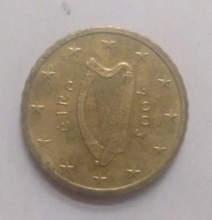 10 Cent EURO  2003_eire (used) | Indian Postage Stamps | Indian Coins | Old Indian Currency | Rare Indian Coins | Numismatic Collection India - Image 2