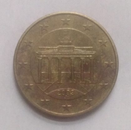 10 Cent EURO  2003_(used) | Indian Postage Stamps | Indian Coins | Old Indian Currency | Rare Indian Coins | Numismatic Collection India - Image 2