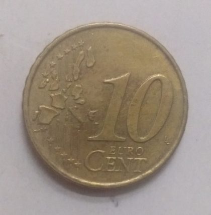 10 Cent EURO  2006_(used) | Indian Postage Stamps | Indian Coins | Old Indian Currency | Rare Indian Coins | Numismatic Collection India
