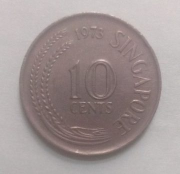 10 Cents 1973 Singapore/ Singapore (used)