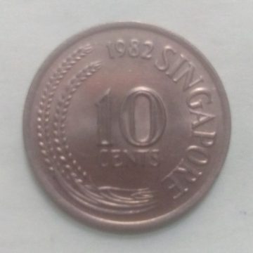 10 Cents 1982 Singapore/ Singapore (used)