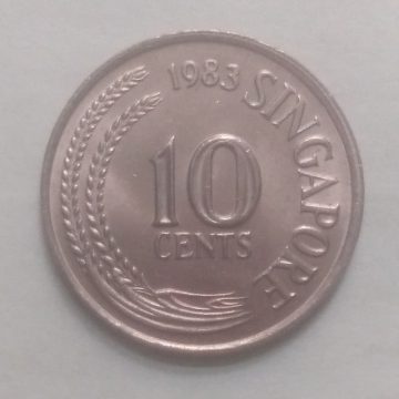 10 Cents 1983 Singapore/ Singapore (used)