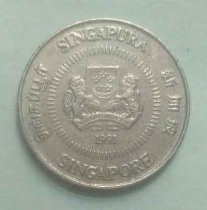 10 Cents 1991 Majulah Singapora/ Singapore (used) | Indian Postage Stamps | Indian Coins | Old Indian Currency | Rare Indian Coins | Numismatic Collection India