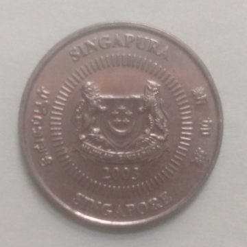 10 Cents 2003 Majulah Singapora/ Singapore (used)