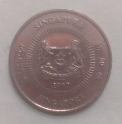 10 Cents 2007 Majulah Singapora/ Singapore (used) | Indian Postage Stamps | Indian Coins | Old Indian Currency | Rare Indian Coins | Numismatic Collection India