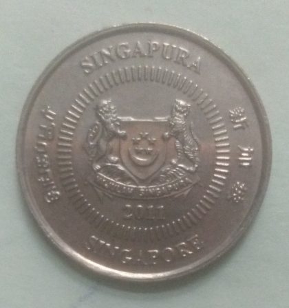 10 Cents 2011 Majulah Singapora/ Singapore (used) | Indian Postage Stamps | Indian Coins | Old Indian Currency | Rare Indian Coins | Numismatic Collection India