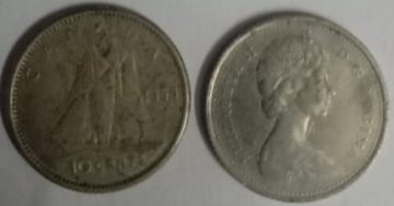 10 Cents Canada 1959 Elizabeth II D.G Regina  (used)