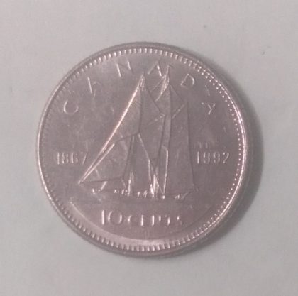 10 Cents Canada 1992 Elizabeth II D.G Regina | Indian Postage Stamps | Indian Coins | Old Indian Currency | Rare Indian Coins | Numismatic Collection India