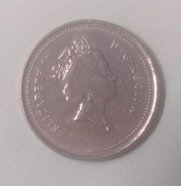 10 Cents Canada 1994 Elizabeth II D.G Regina