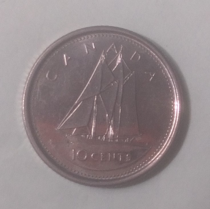 10 Cents Canada 2002Elizabeth II D.G Regina (UNC)