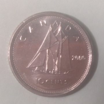 10 Cents Canada 2006 Elizabeth II D.G Regina    (UNC)