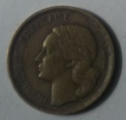10 Francs 1951 Liberte Egalite Fraternite (used) | Indian Postage Stamps | Indian Coins | Old Indian Currency | Rare Indian Coins | Numismatic Collection India - Image 2