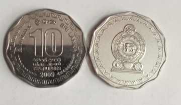 SRILANKA 10 Rupee 2009(Used)