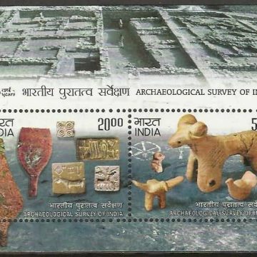 Archaeological Survey of India - 2011 (Indian Miniature Sheets)