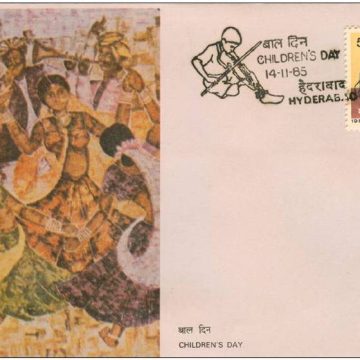 First Day Cover 14 Nov. '85 National Children's Day..(FDC-1985)