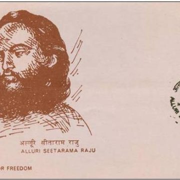 First Day Cover 26th Dec. '86 Sri Alluri Seetarama Raju (Revolutionary).(FDC-1986)