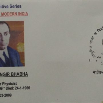 10th Series Homi Jahangir Bhabha-01-03-2009 (Definitive FDC)